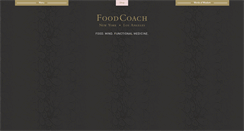 Desktop Screenshot of foodcoachnyc.com